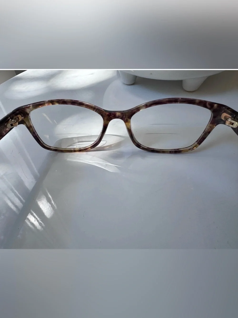 Coach HC6065 Confetti Light Brown Tortoise Eyeglass Frames 51-17-135